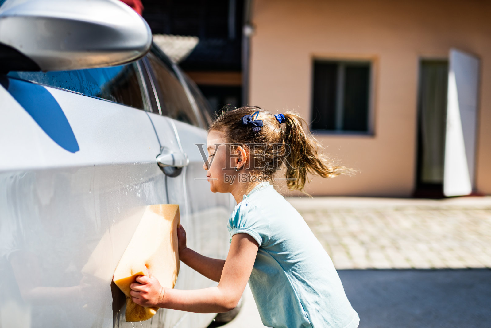 洗车照片摄影图片