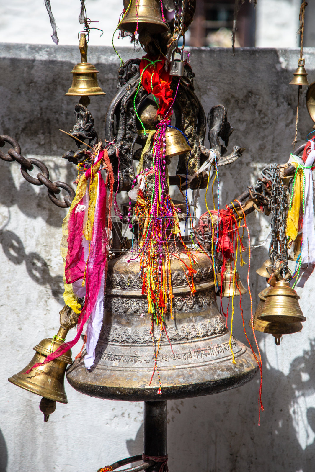 安纳普尔纳峰电路、尼泊尔照片摄影图片