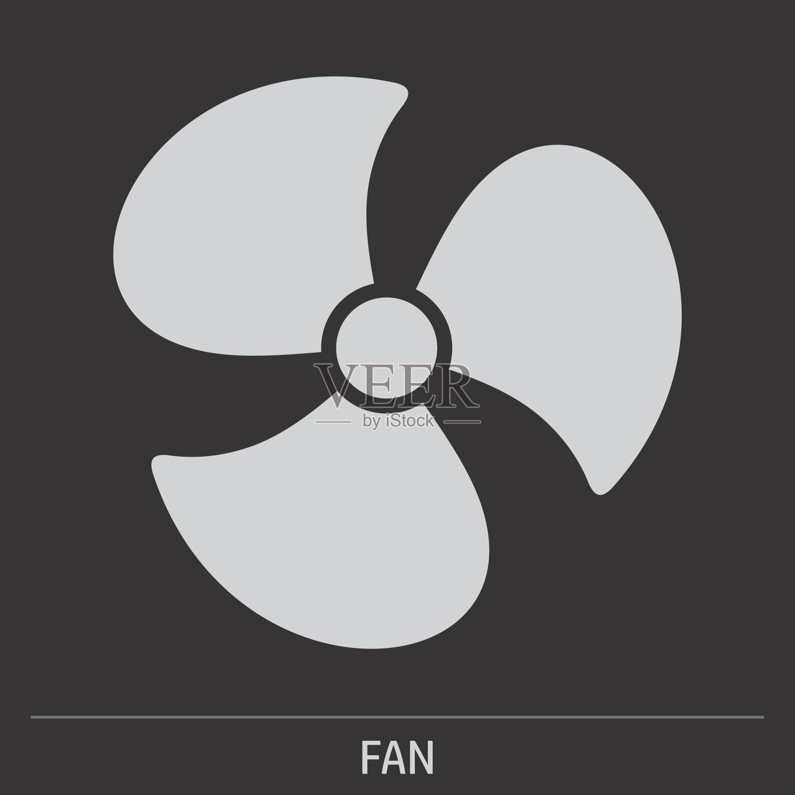 风扇图标说明设计元素图片