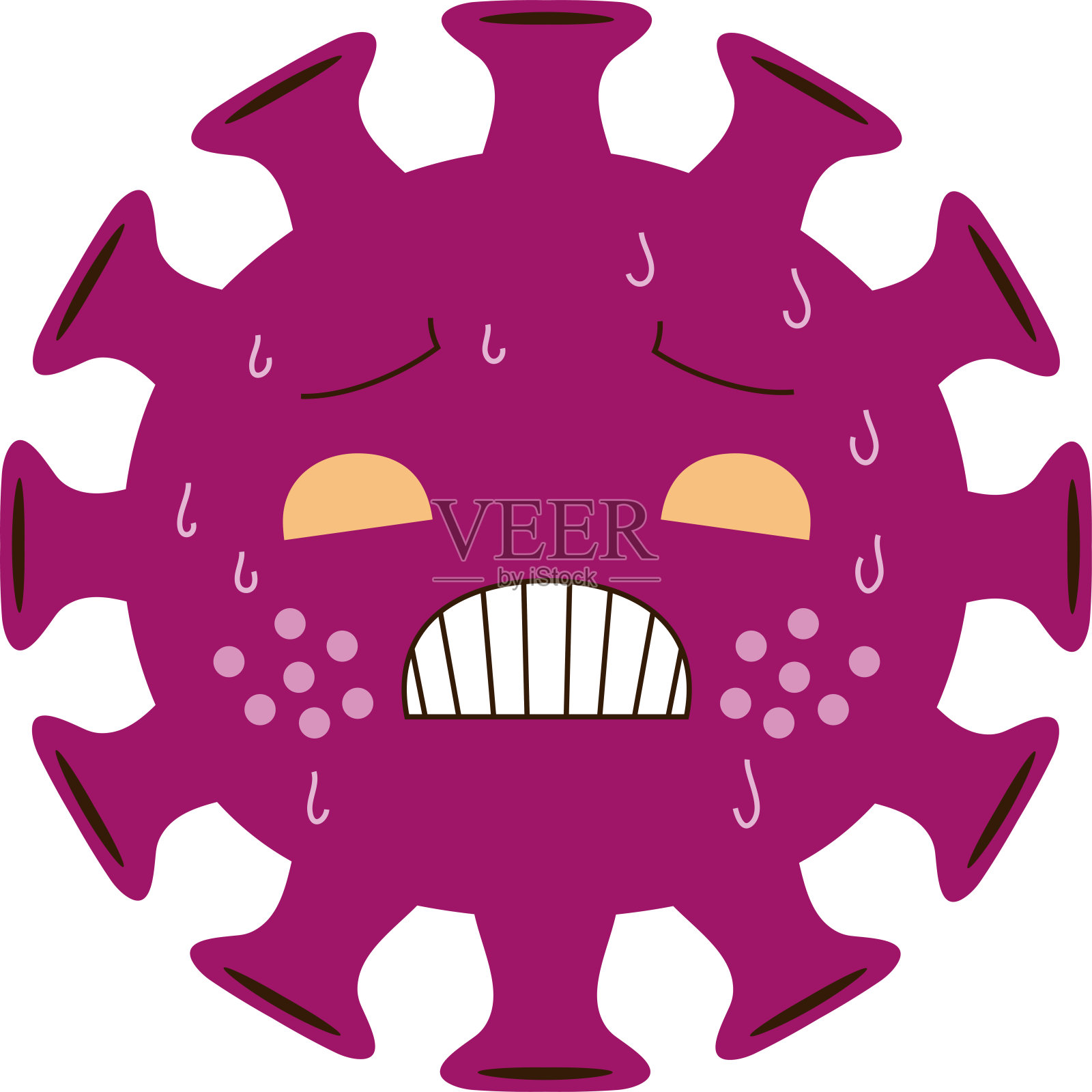 冠状病毒病(COVID-19)插画图片素材