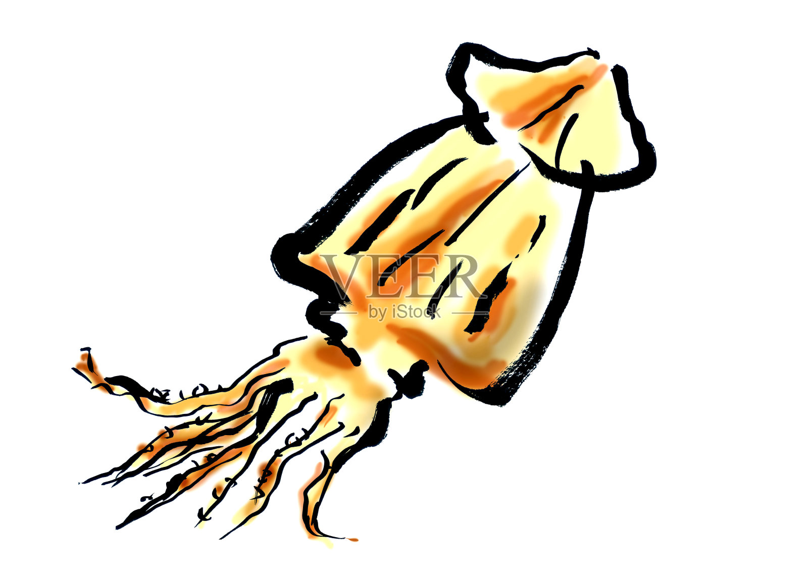 苏鲁梅插画图片素材