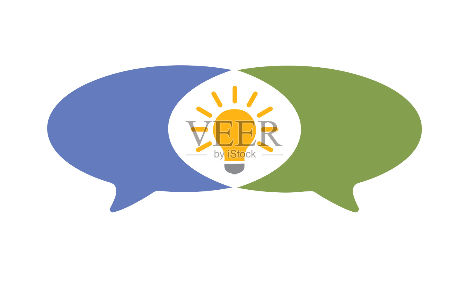 连接的想法插画图片素材