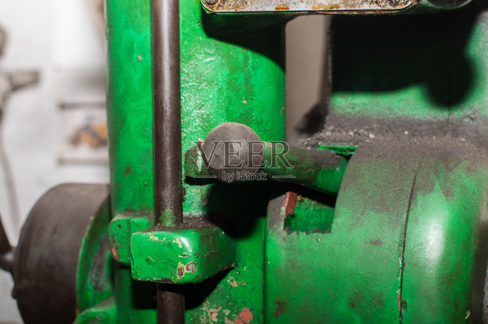 机床车间的工具。旧工具在车间照片摄影图片