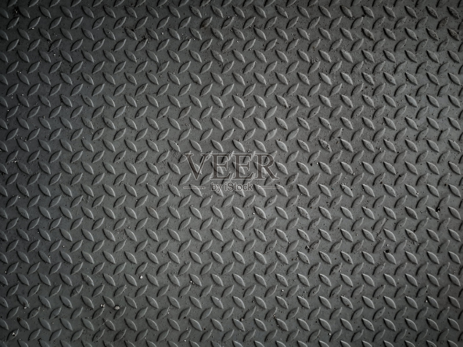 钻石钢板纹理背景。照片摄影图片