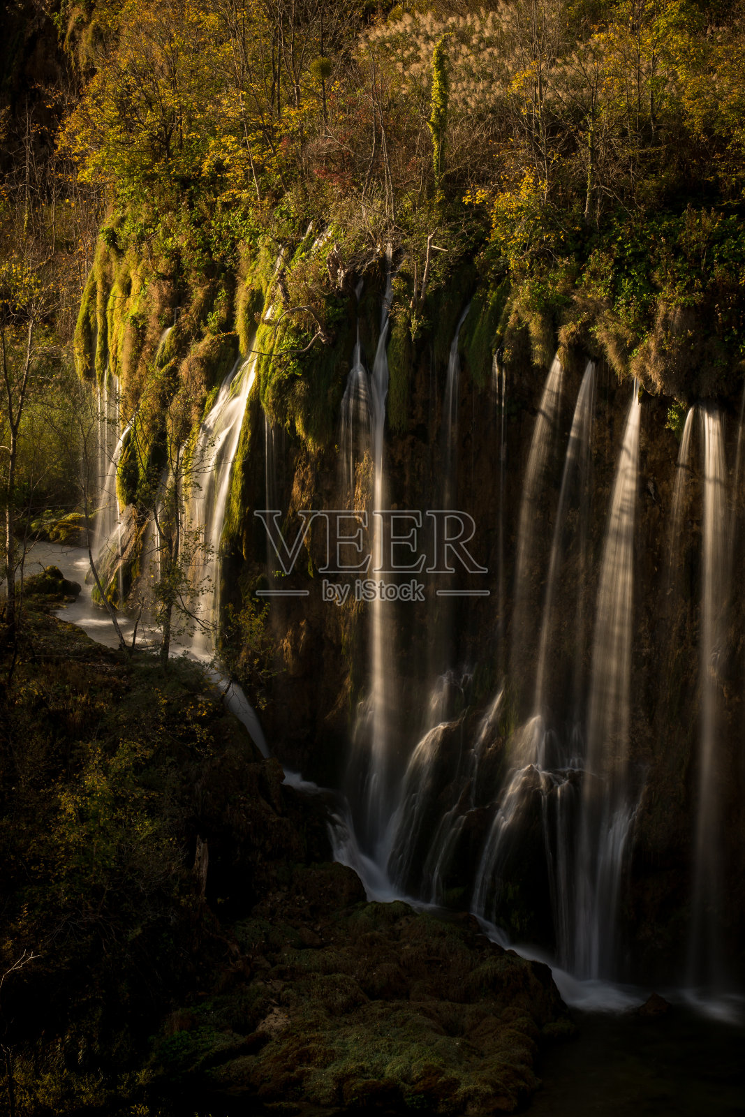克罗地亚Plitvice湖国家公园照片摄影图片