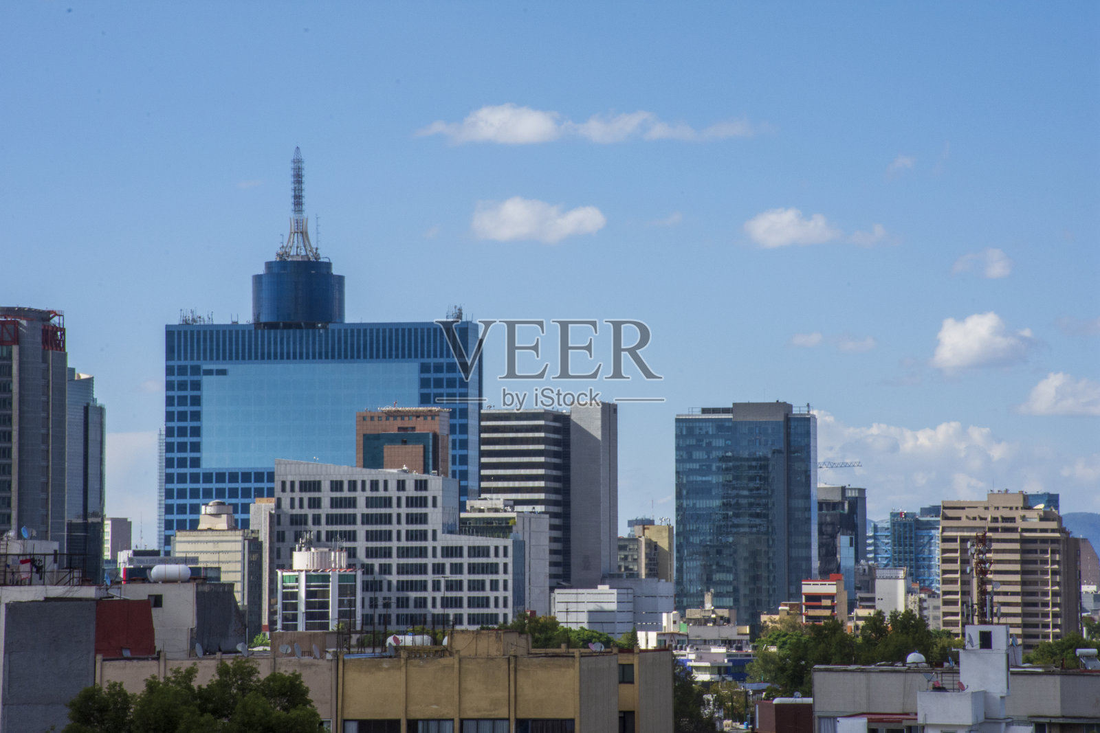 墨西哥城全景照片摄影图片