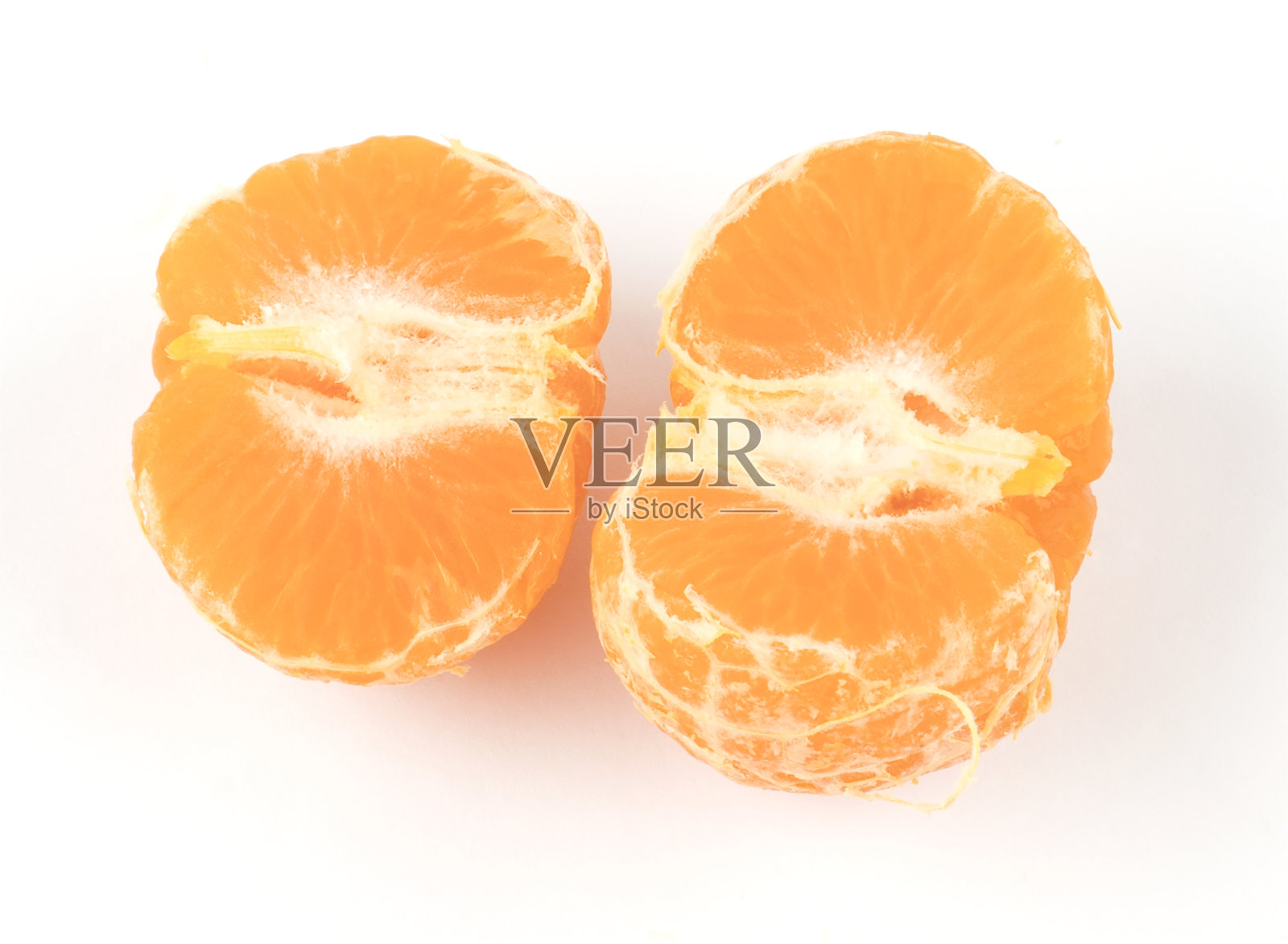 橘色，孤立在白色上照片摄影图片