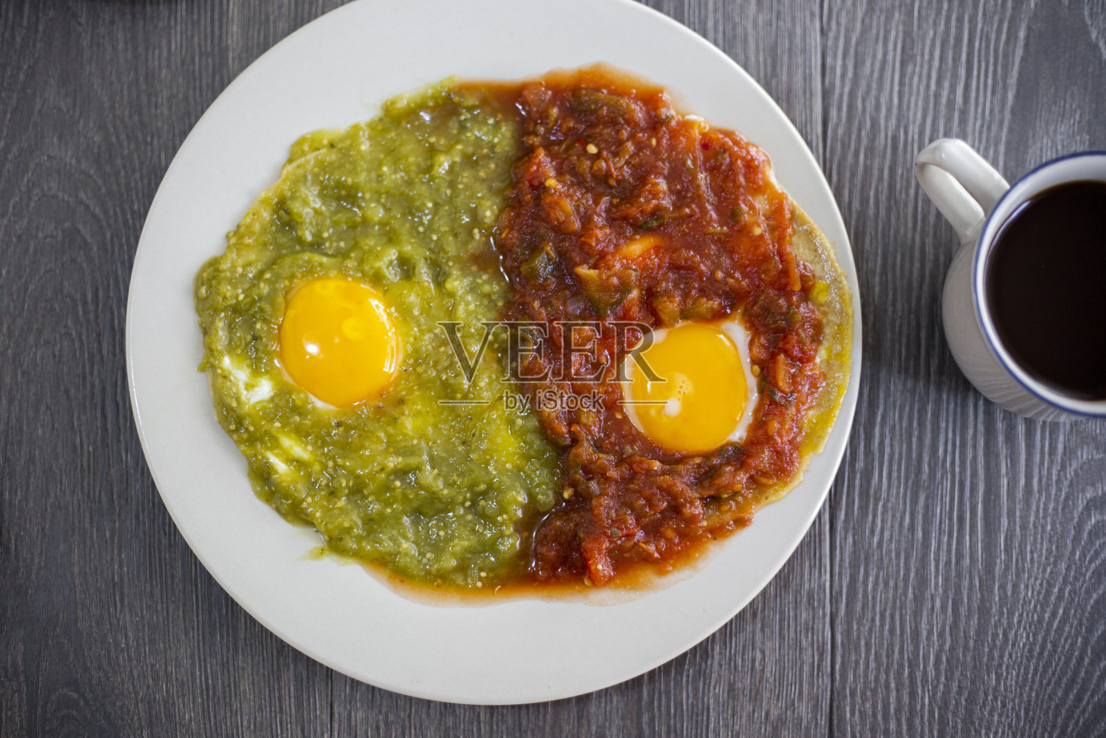 墨西哥菜，离婚鸡蛋照片摄影图片