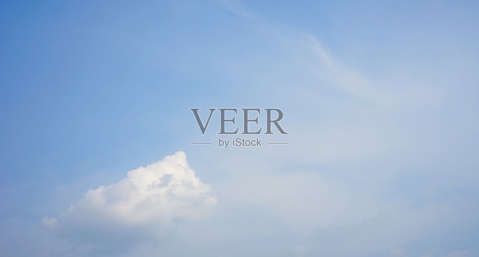 美丽的天空和白云照片摄影图片