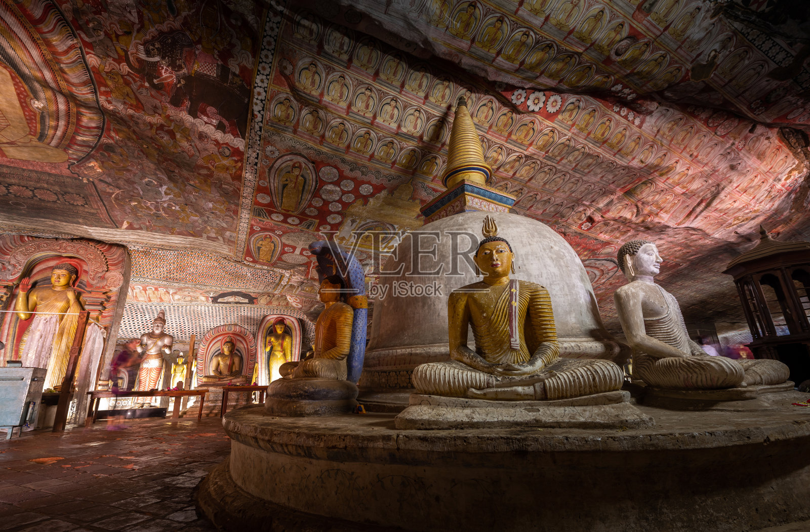 丹布拉石窟寺，斯里兰卡照片摄影图片