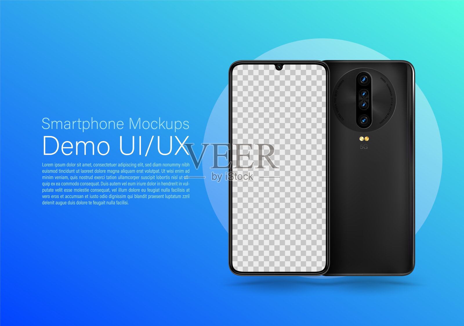 智能手机模型插画图片素材