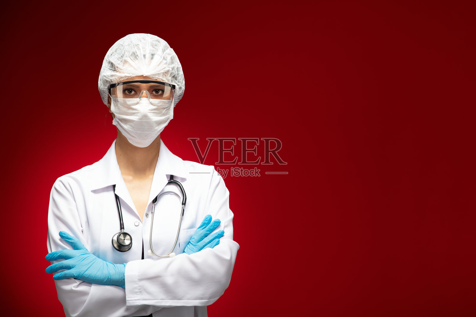 大流行医疗工作者照片摄影图片