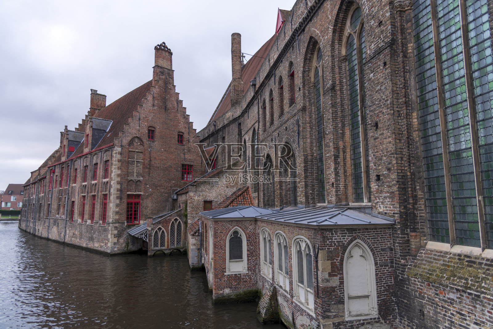 布鲁日，比利时著名景点照片摄影图片