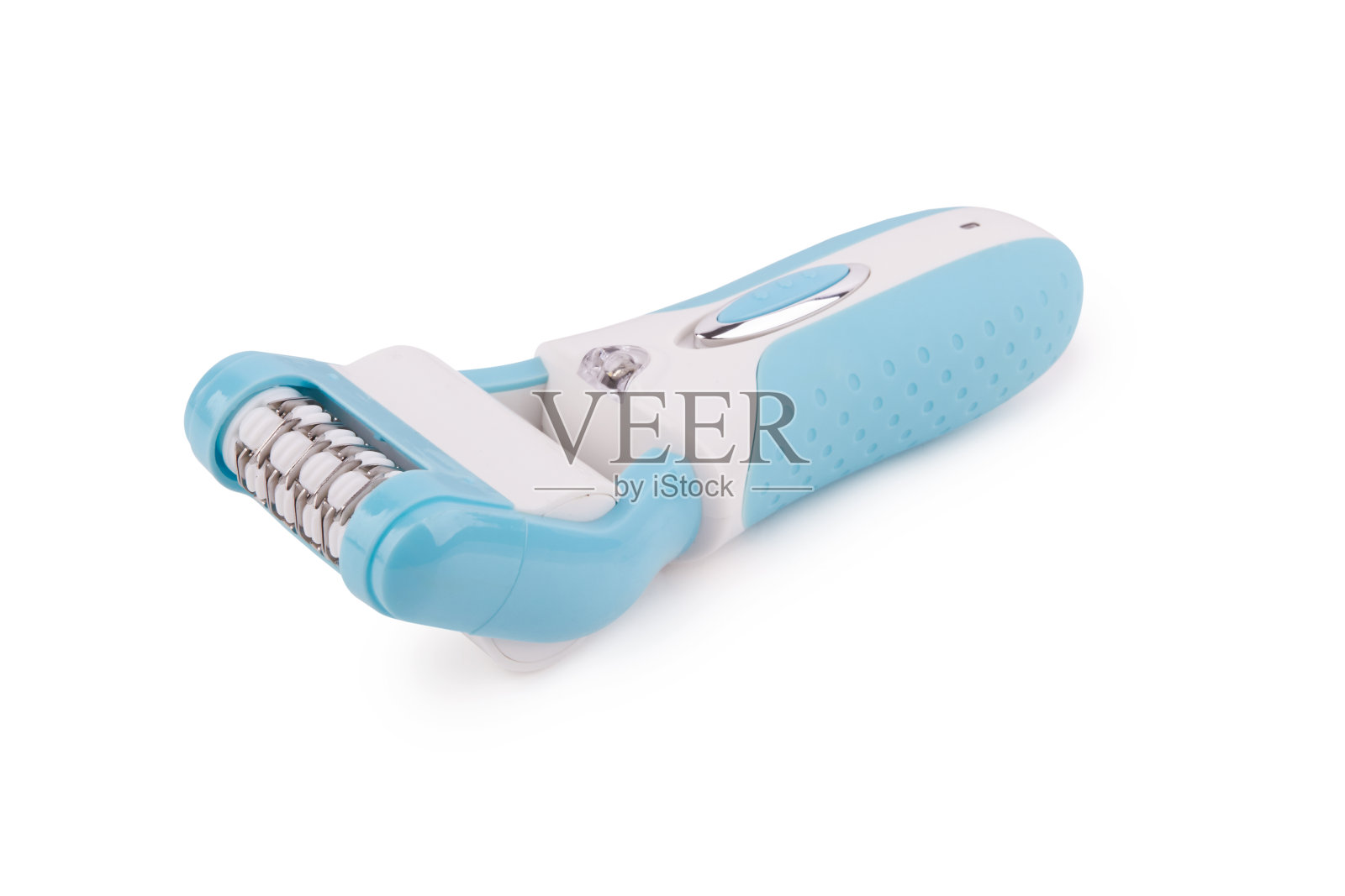 白色电动脱毛器照片摄影图片