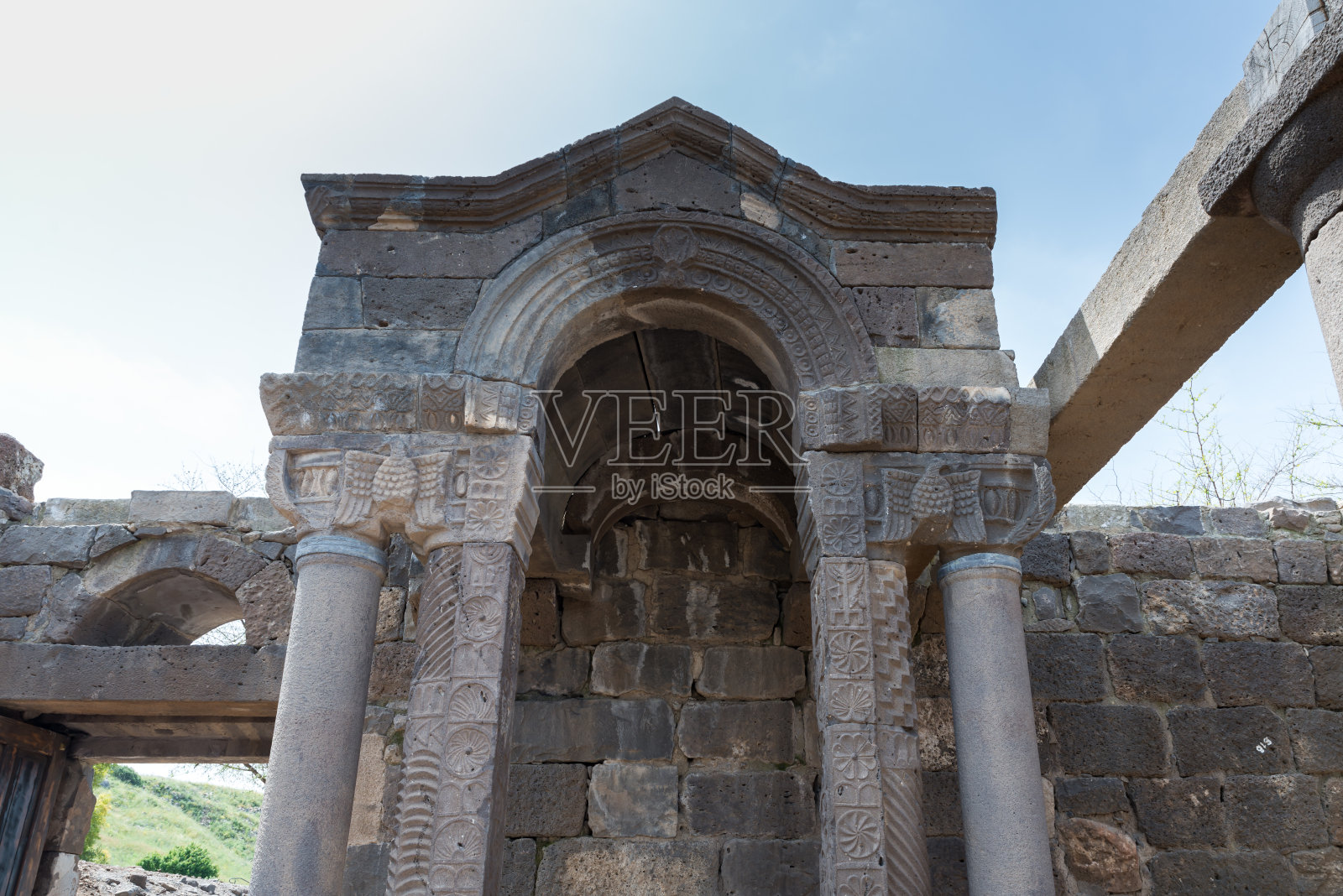 以色列戈兰高地的彩虹照片摄影图片