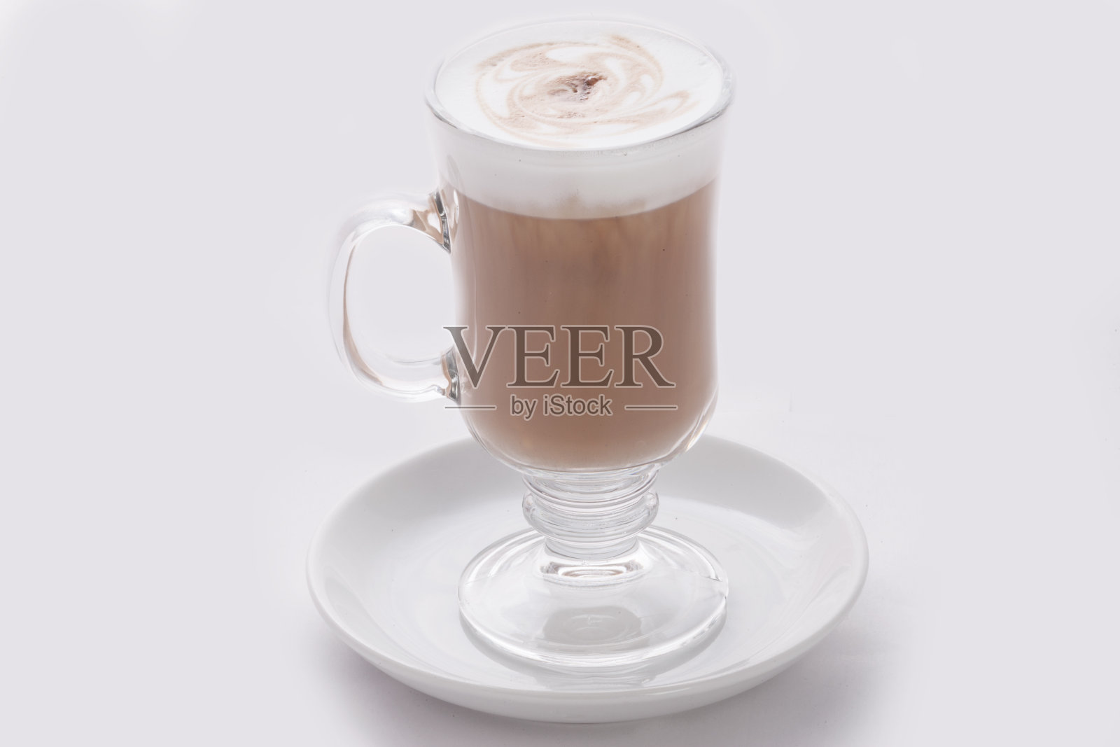一杯咖啡拿铁照片摄影图片
