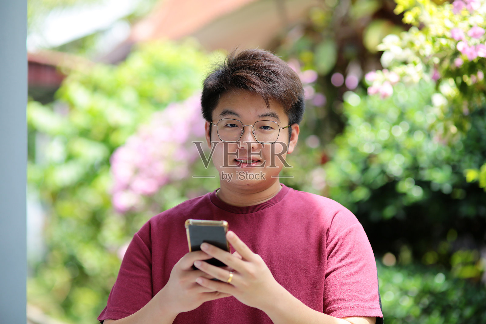 Covid-19:家庭肖像照片摄影图片