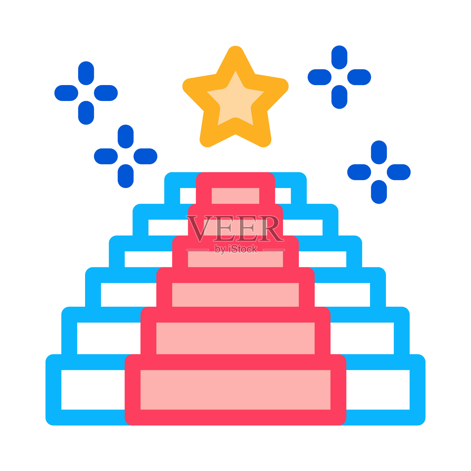 座位位置事件图标矢量大纲插图插画图片素材