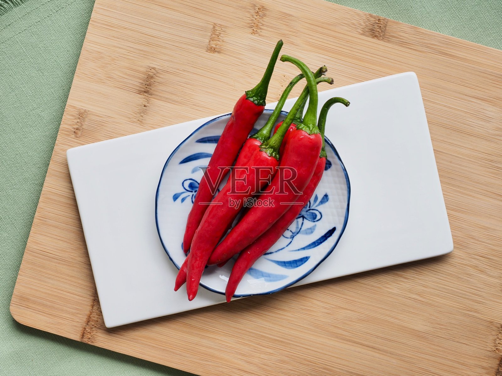 韩国食材红辣椒照片摄影图片