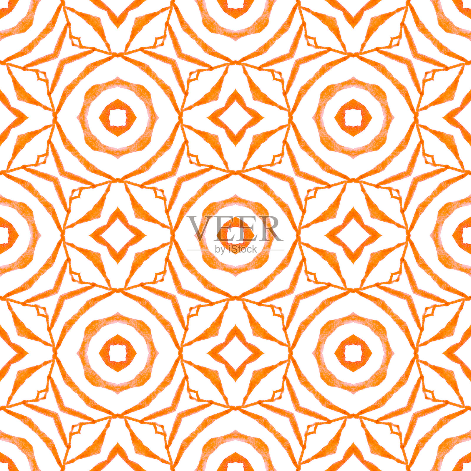 纺织品准备好好看的印花，泳装插画图片素材