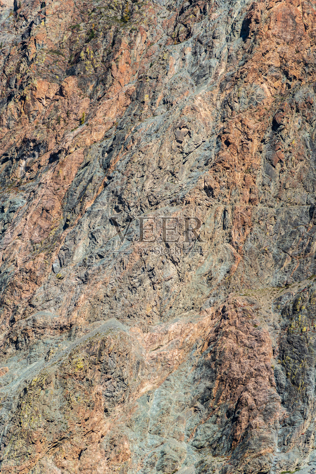 峡谷岩石斜坡的纹理照片摄影图片