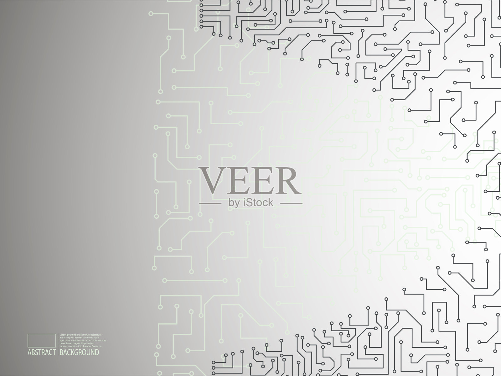 摘要背景，技术区块链。主板。插画图片素材