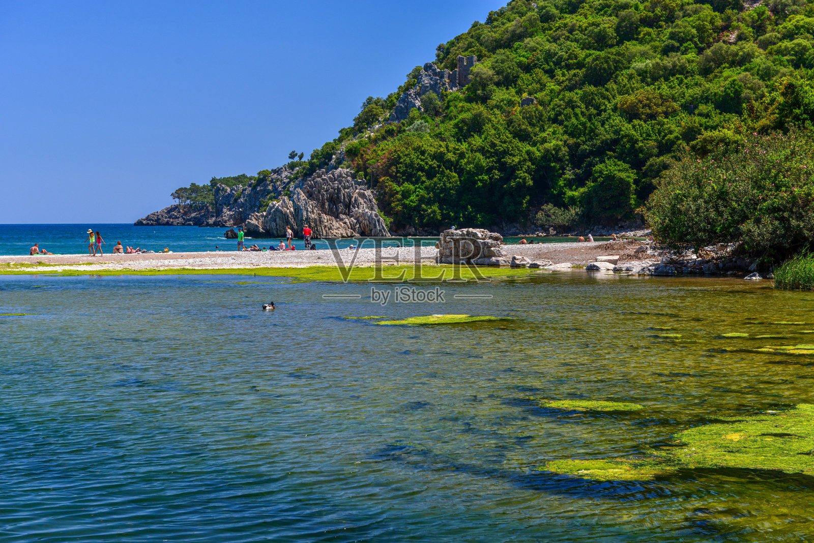 奥林巴斯古城。照片摄影图片