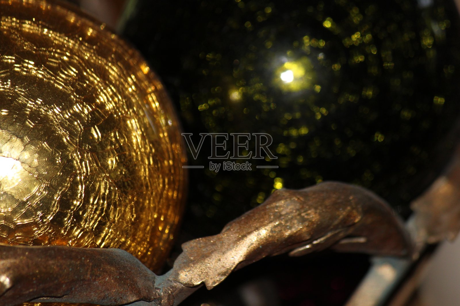 黄金装饰照片摄影图片