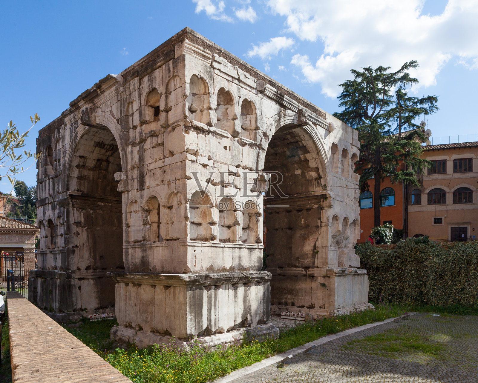 杰纳斯拱门照片摄影图片