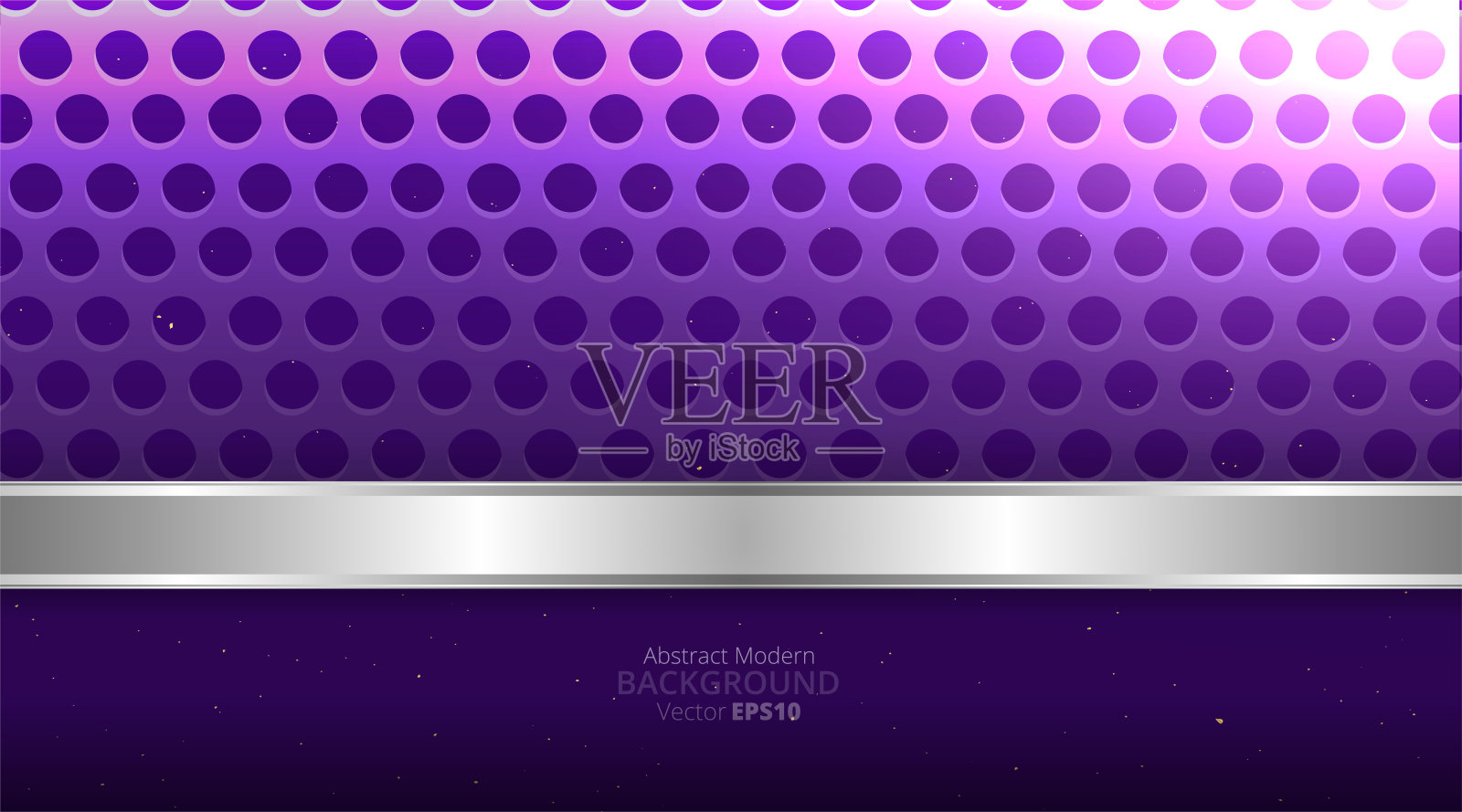 金属铬银紫典雅现实几何抽象现代框架向量背景插画图片素材