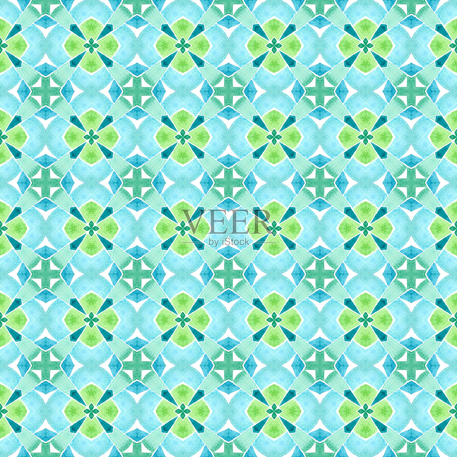 时尚的有机绿色边框。绿色惊人的放荡不羁的插画图片素材