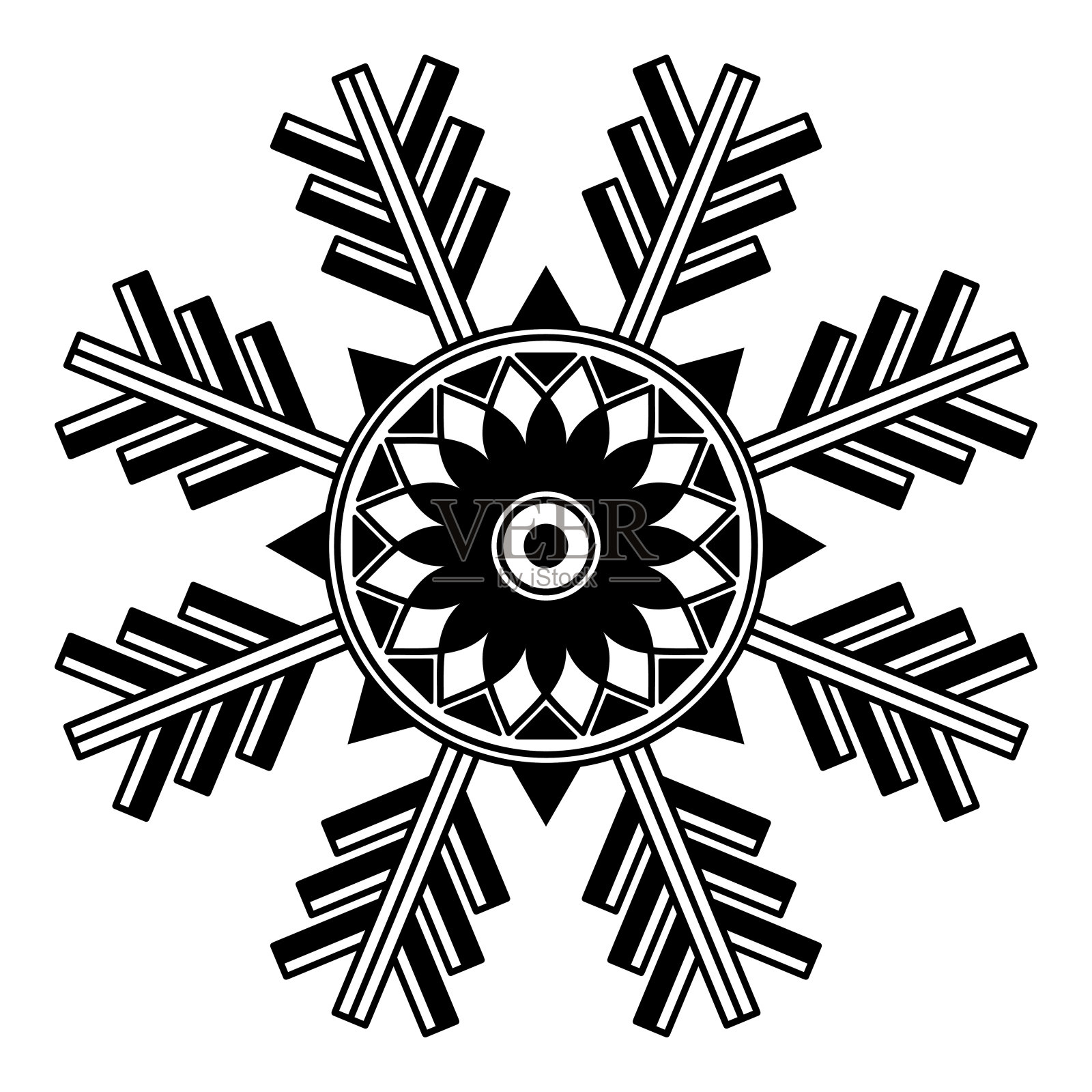 曼荼罗圆形装饰。可用于贺卡、手机壳打印等。手绘背景，矢量孤立在白色。每股收益10插画图片素材