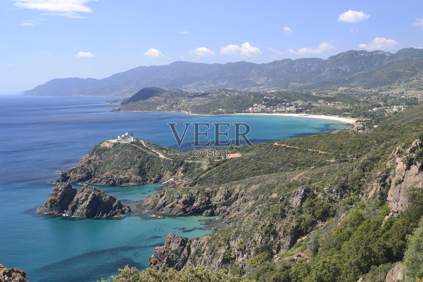 La costa在Tertenia照片摄影图片