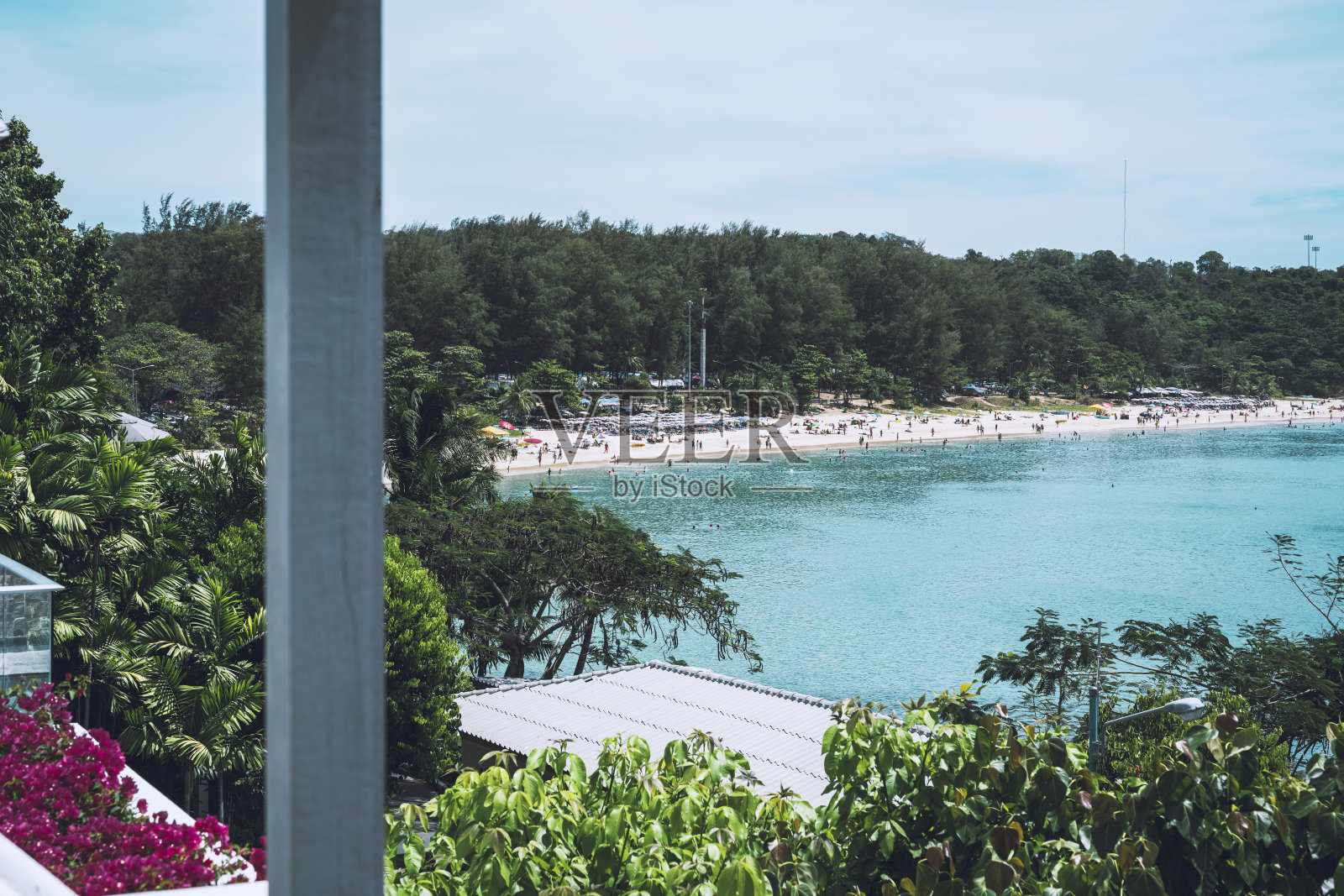 泰国普吉岛南部的奈汉海滩照片摄影图片