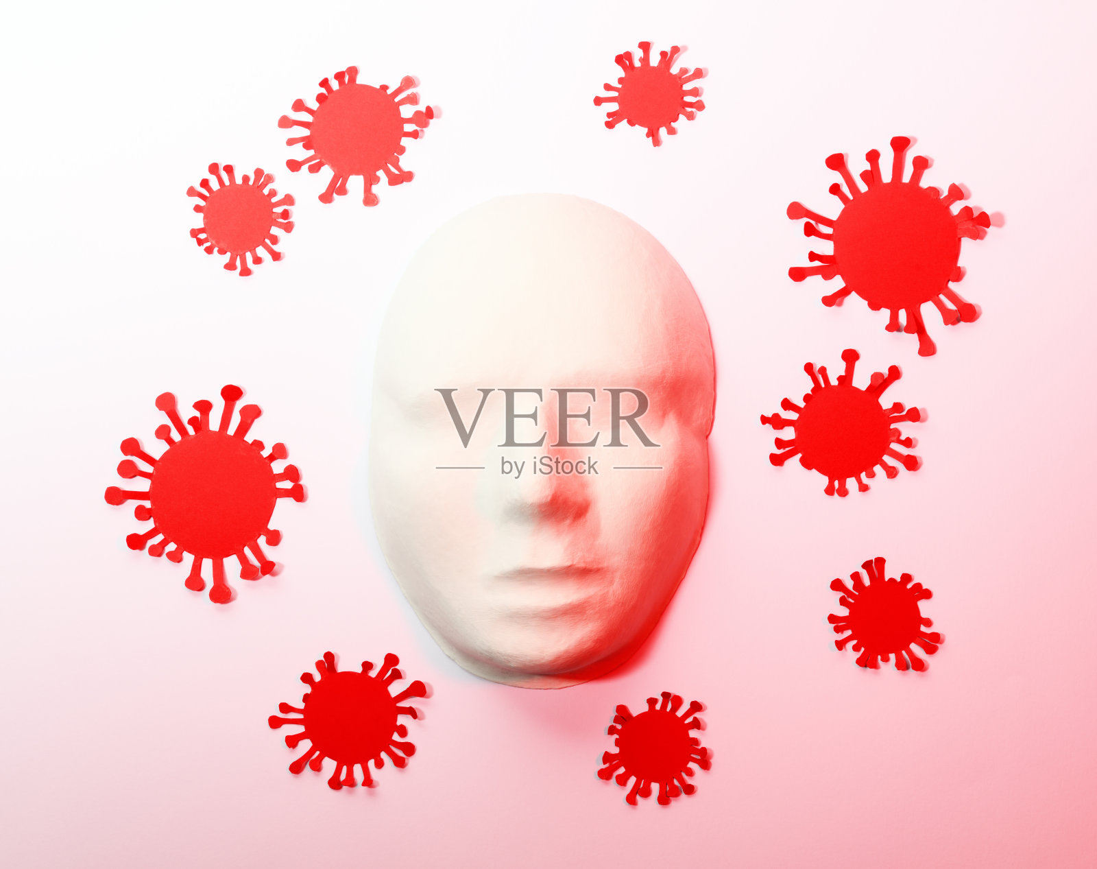 冠状病毒感染的概念照片摄影图片