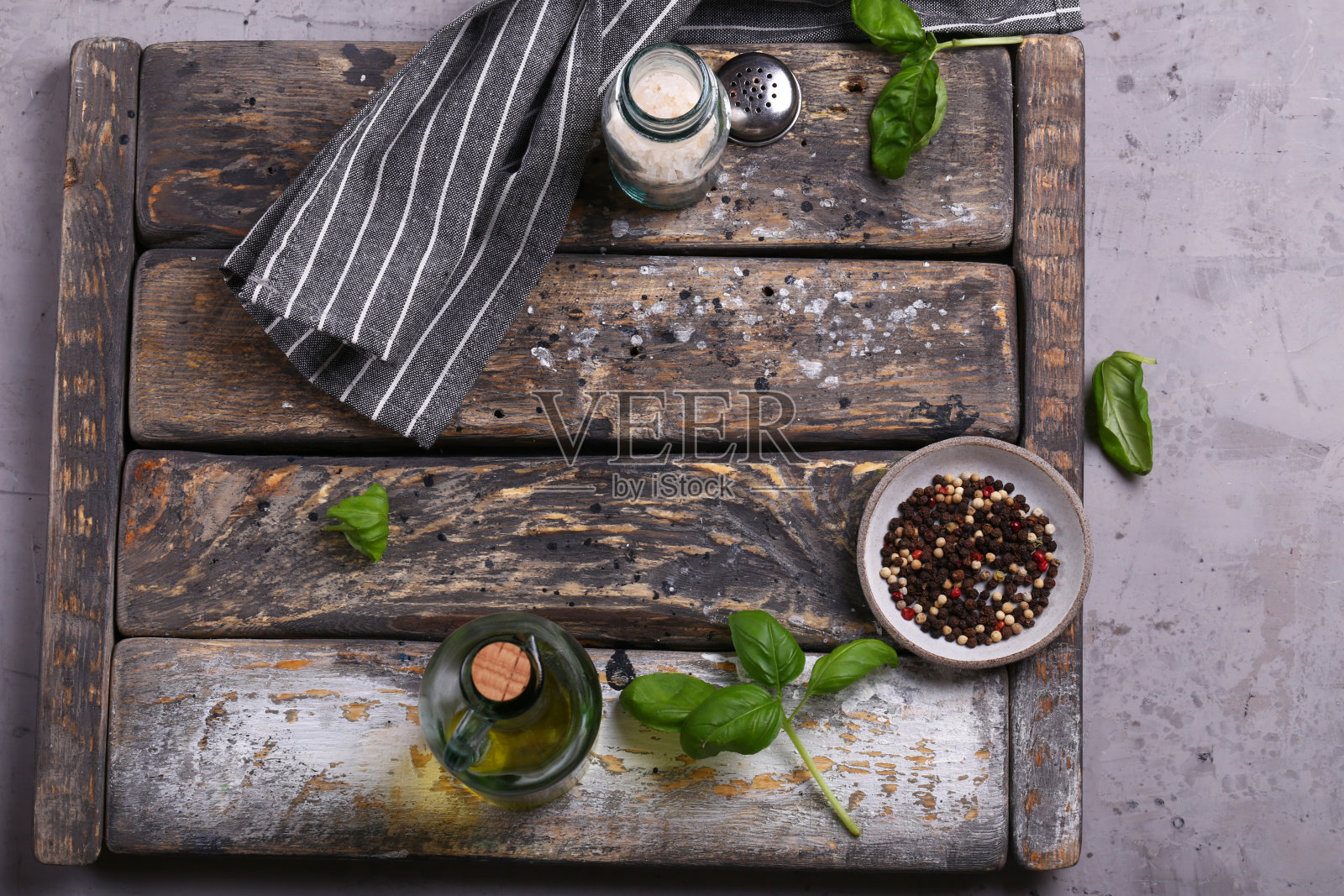 厨房木制背景照片摄影图片