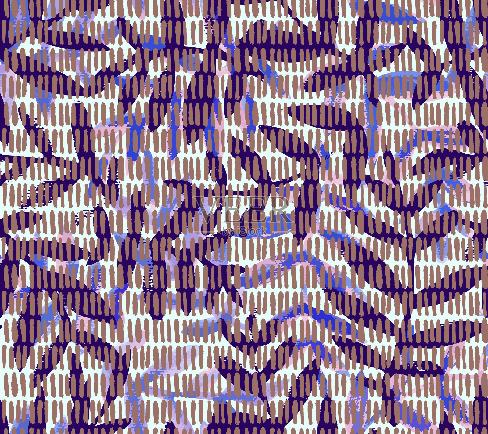 植物无缝模式插画图片素材