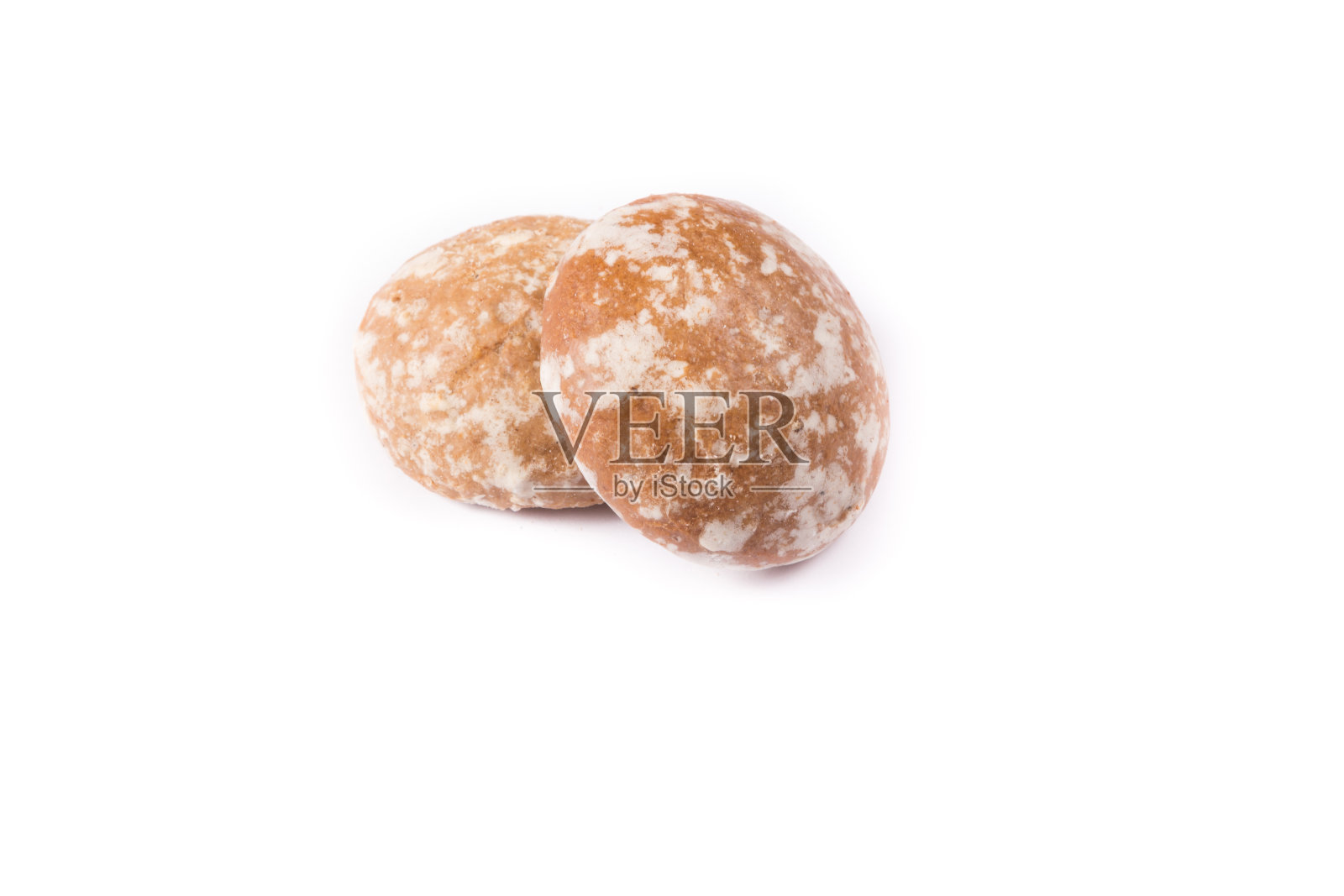 白面包上的新鲜姜饼照片摄影图片