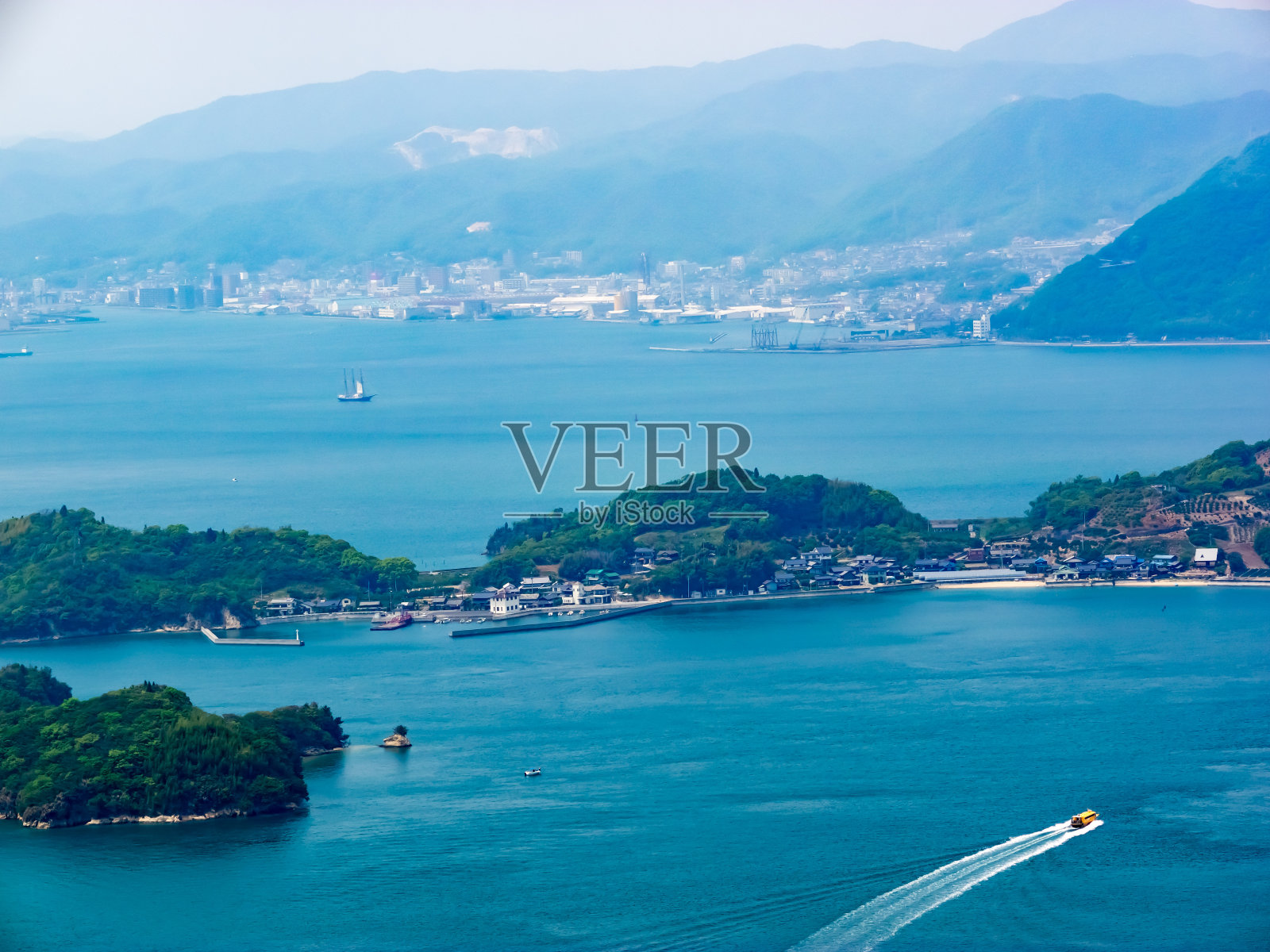 濑户内海诸岛照片摄影图片