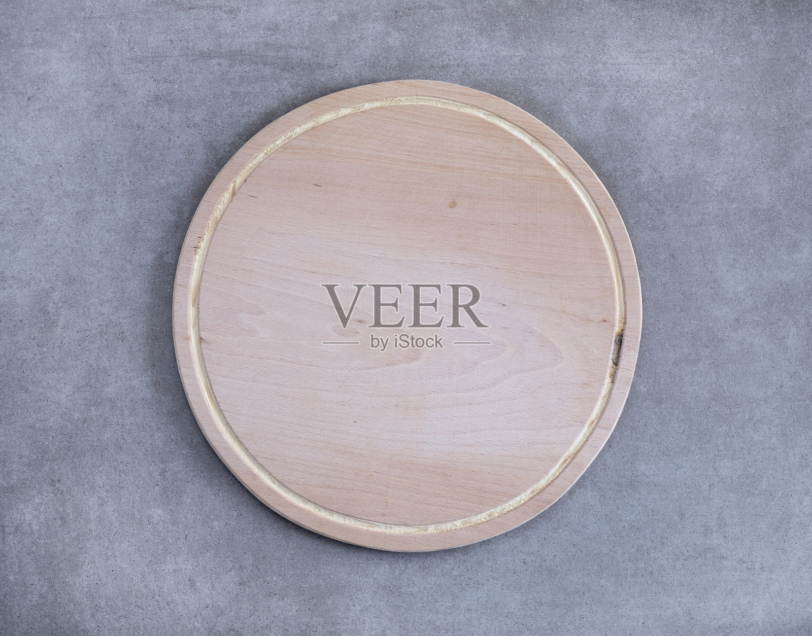 空板孤立在灰色上照片摄影图片