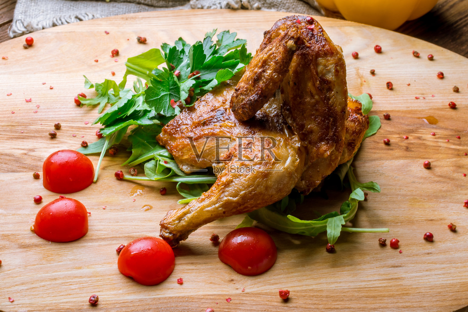 炸鸡烟草照片摄影图片