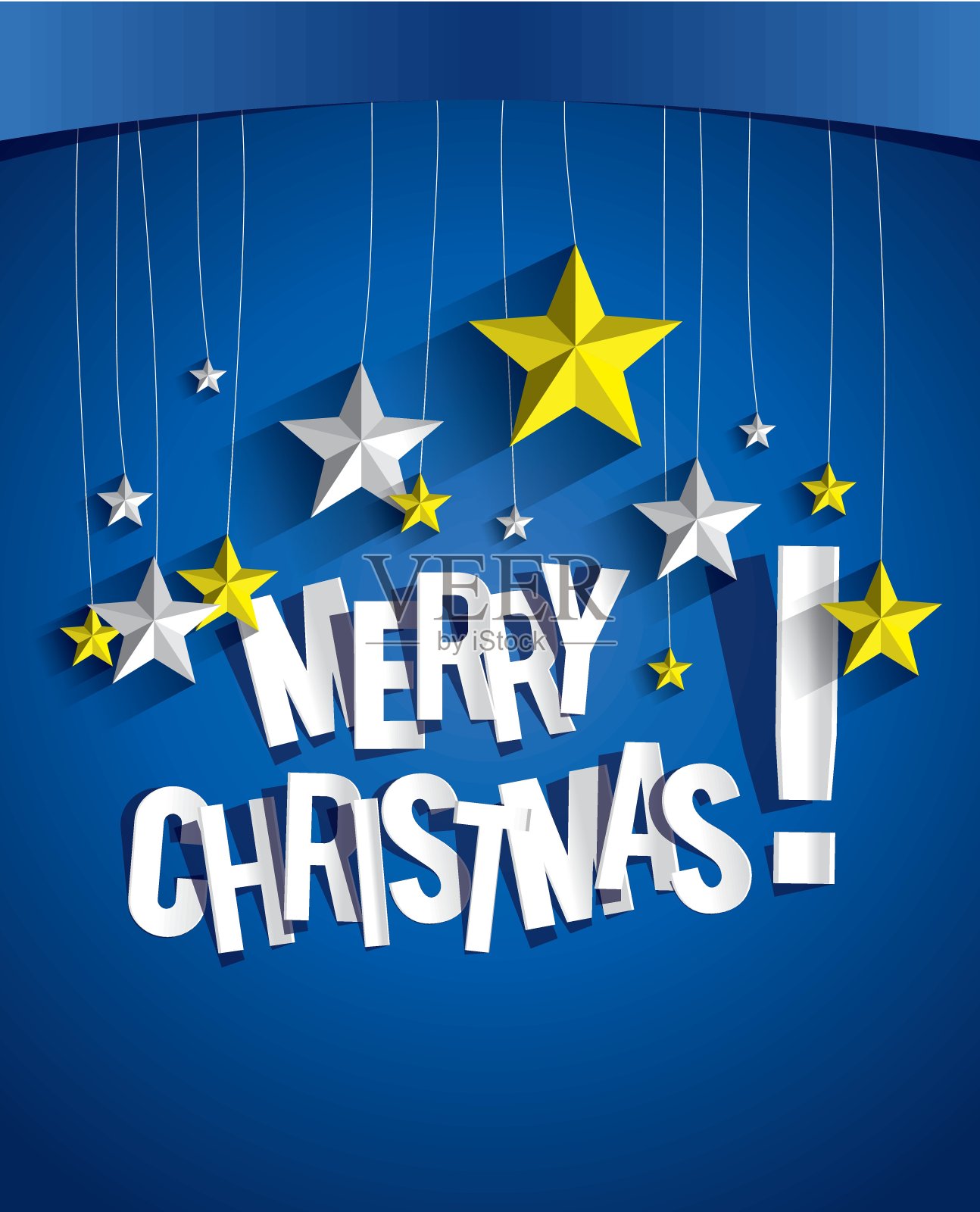 圣诞快乐卡设计模板素材