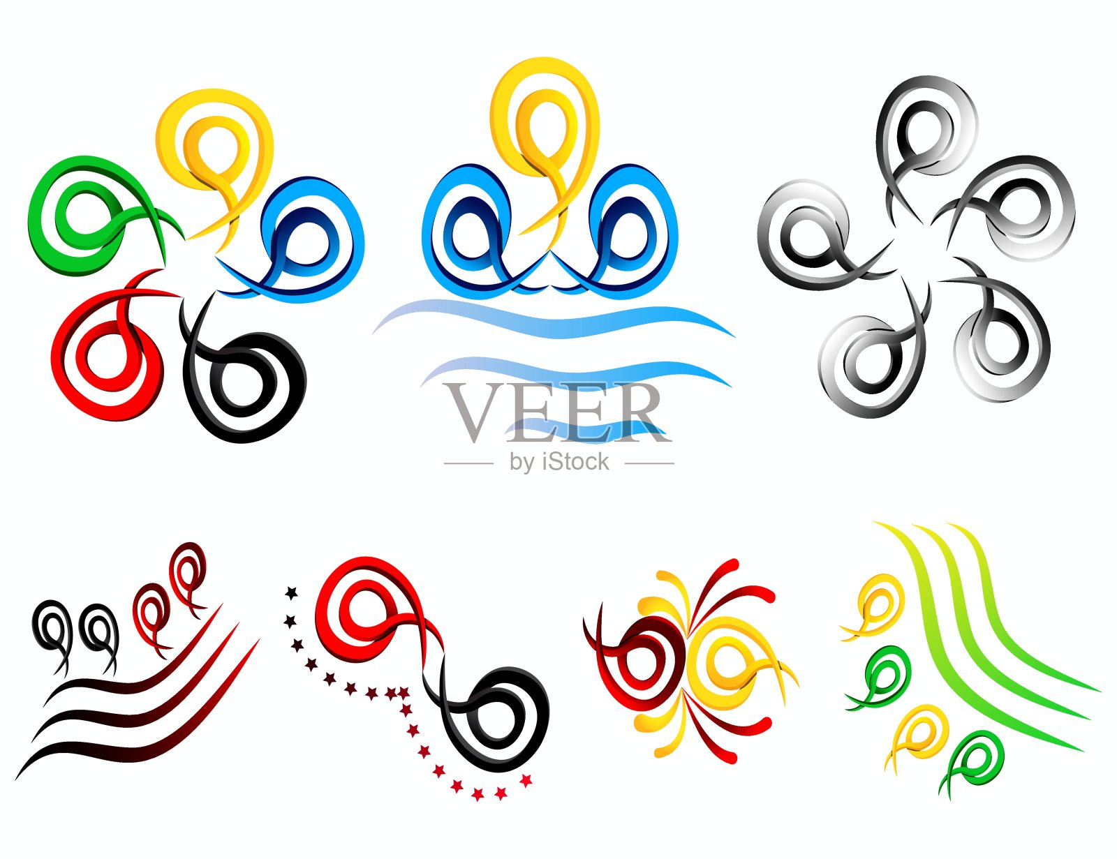 设计元素的业务插画图片素材