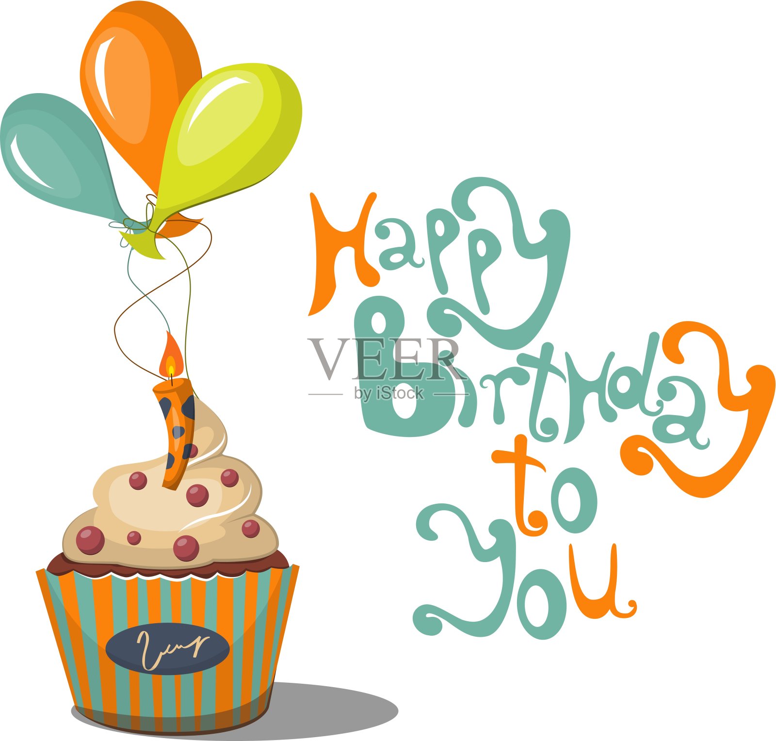 生日贺卡设计模板素材