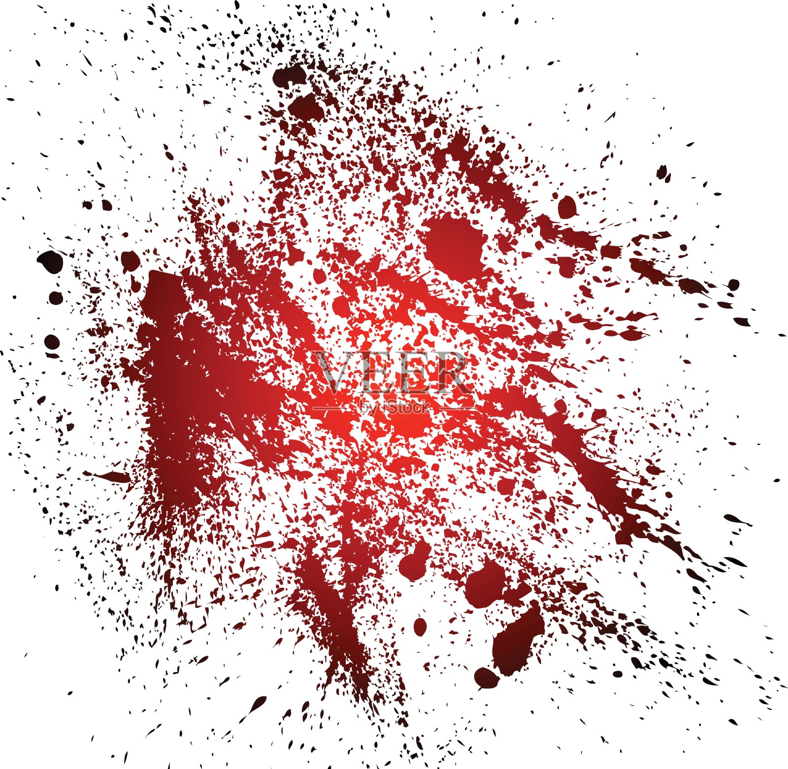 血液元素插画图片素材