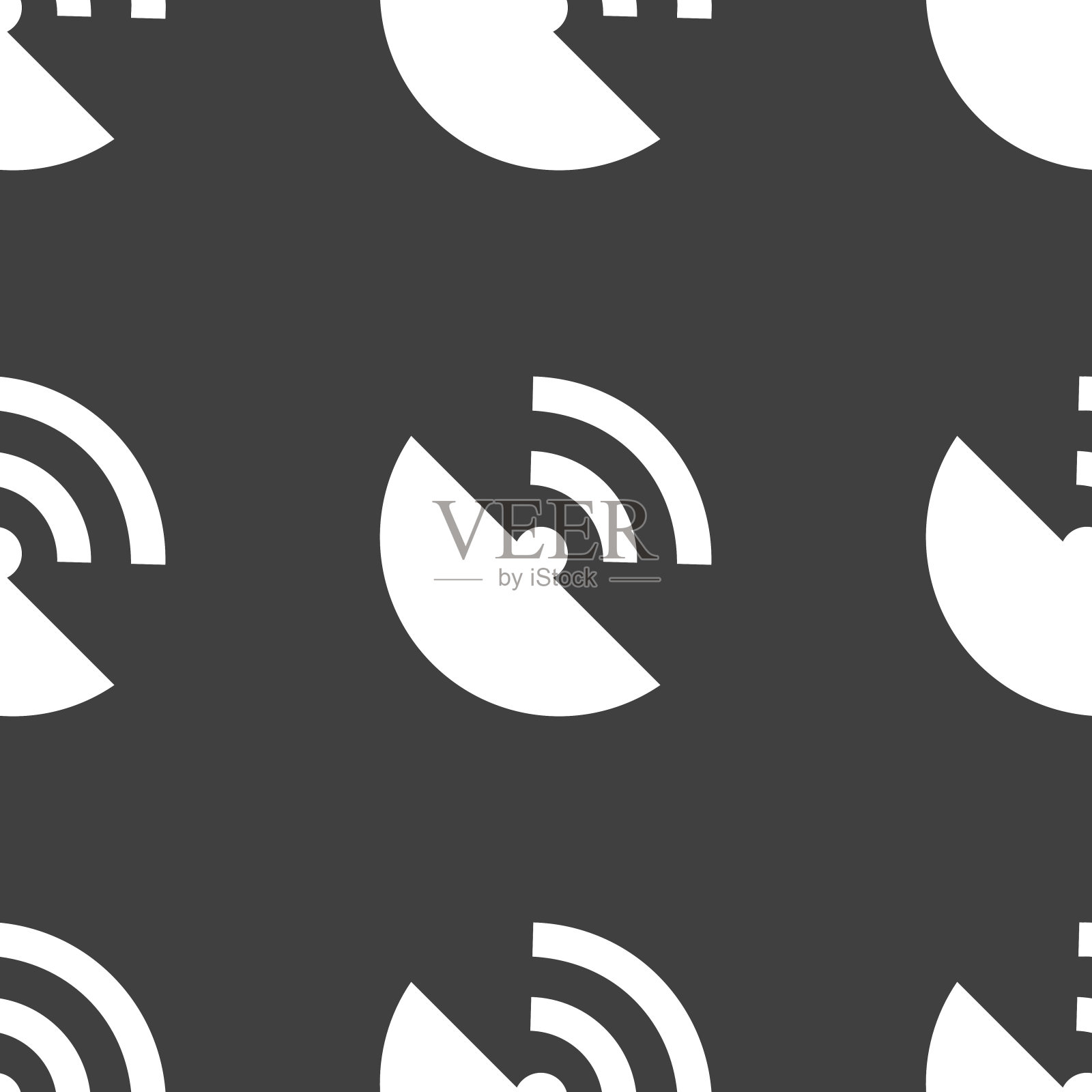 基于抽象背景的移动GPS平面设计。图标素材