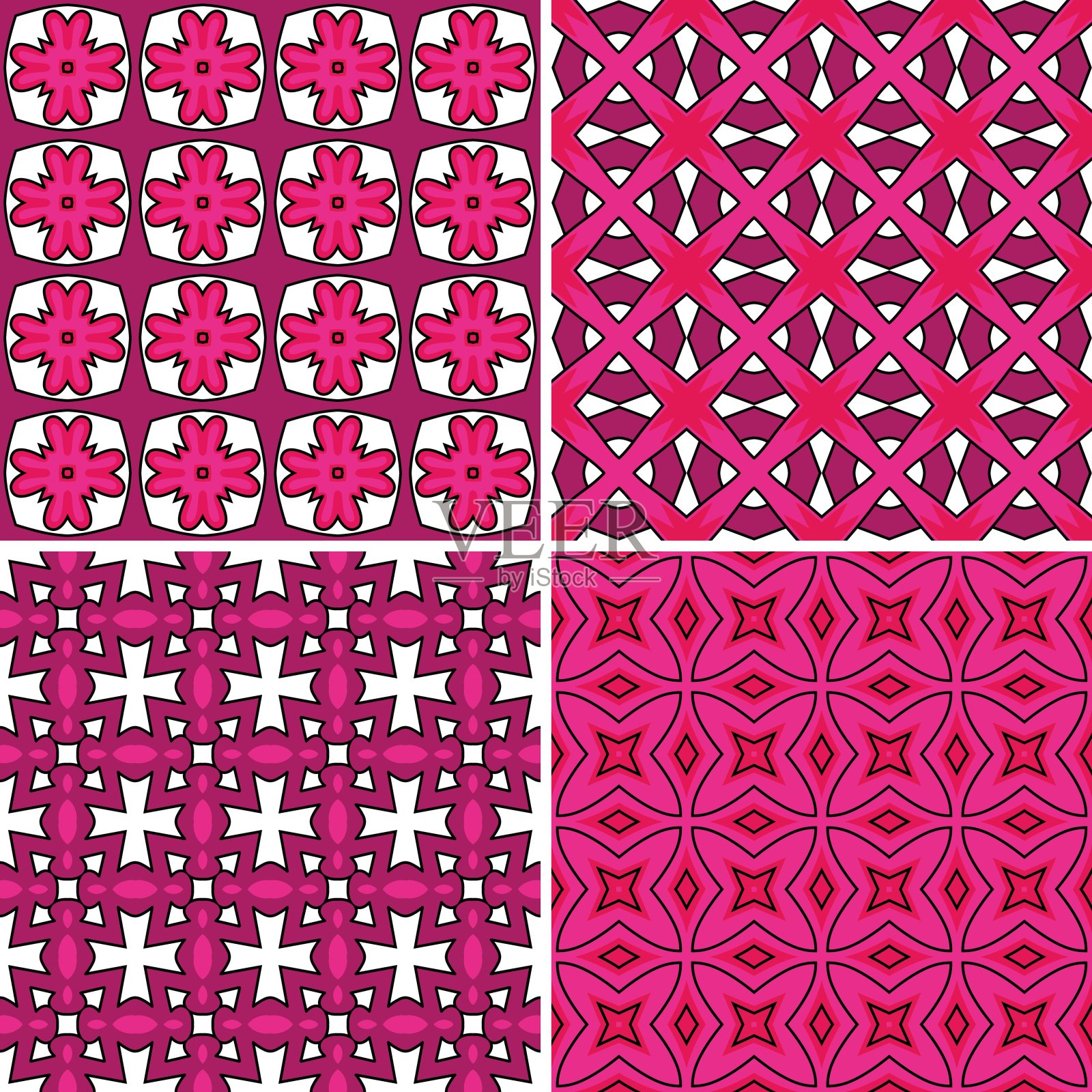 无缝模式插画图片素材