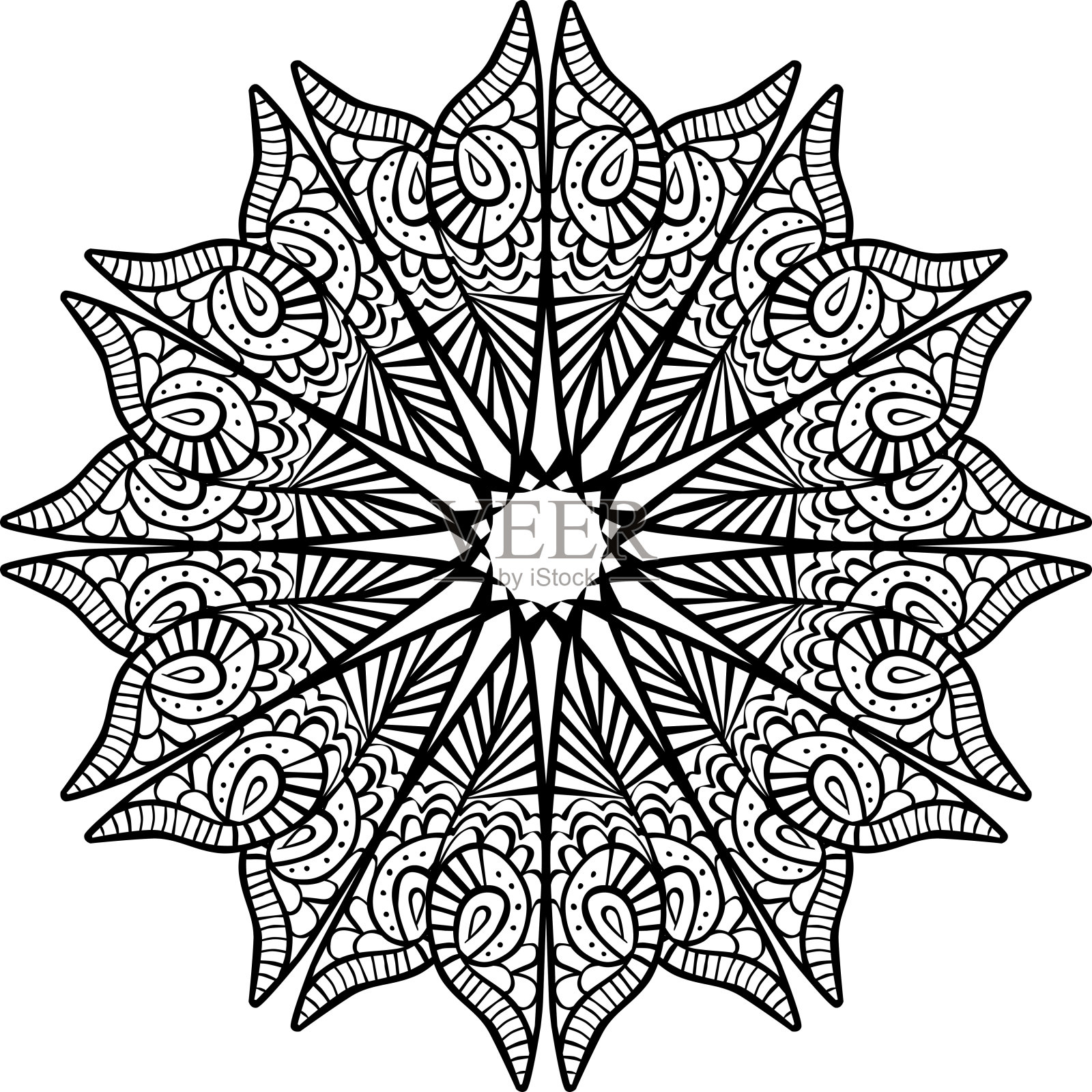 手绘装饰插画图片素材