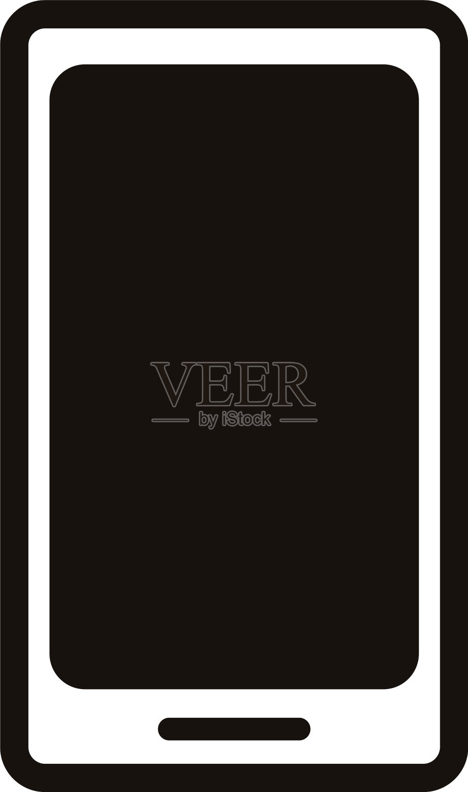 智能手机设备技术孤立图标插画图片素材