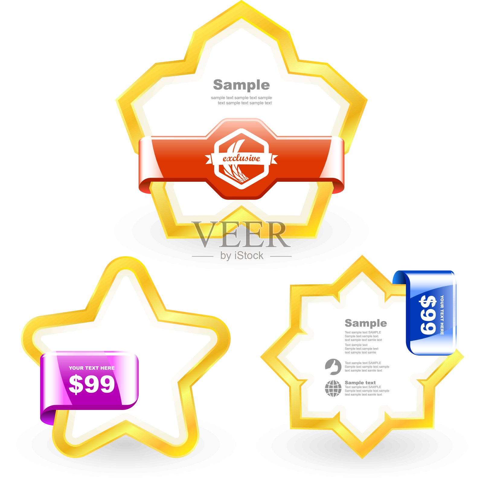 设计元素出售。插画图片素材